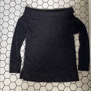Off the shoulder sweater